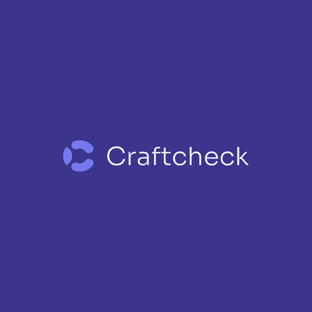 Screenshot of CraftCheck AI